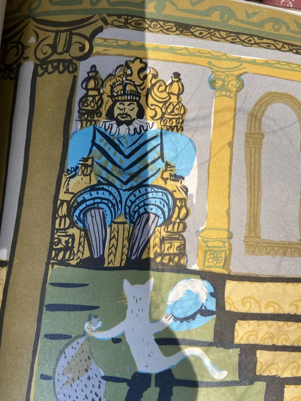 Vintage 1950s 50s Fairy Tales Tale book France French Princess Beauty Beast Puss